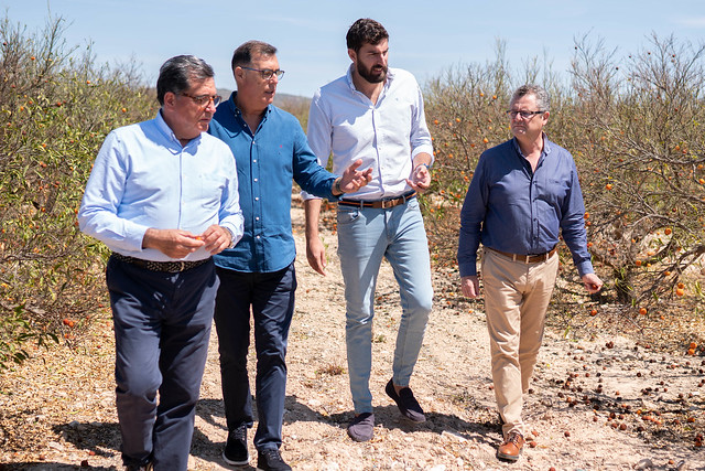 José Ángel Antelo visita el campo de Murcia