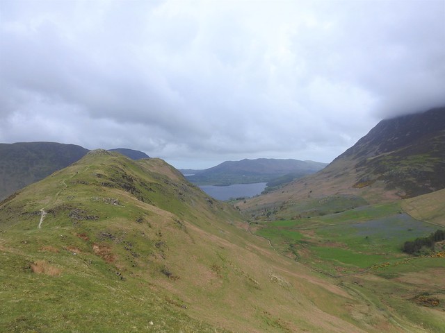 Rannerdale and Crummock Water, the Lake District, Cumbria