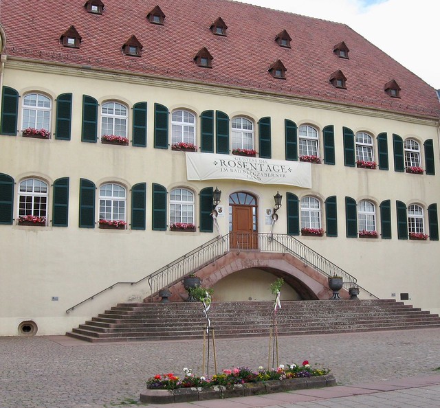 Das Rathaus von Bad #Bergzabern#....