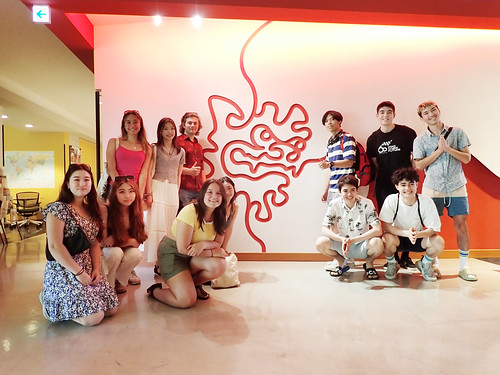 American School in Japan students visited OIST