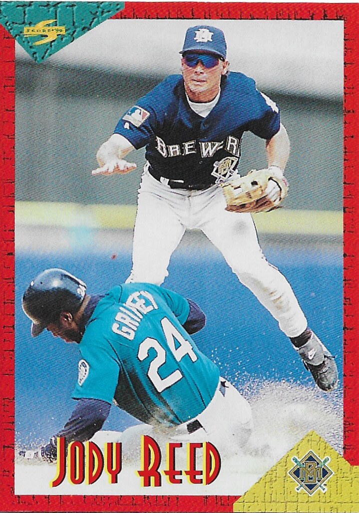 Griffey Jr, Ken - 1994 Score Rookie Traded #RT49 (cameo with Jody Reed)