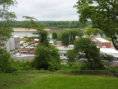 Overlooking New Haven port by Joel Abroad, Overlooking New Haven port on Missouri River, May 2023newhaven missouri riverport landscape