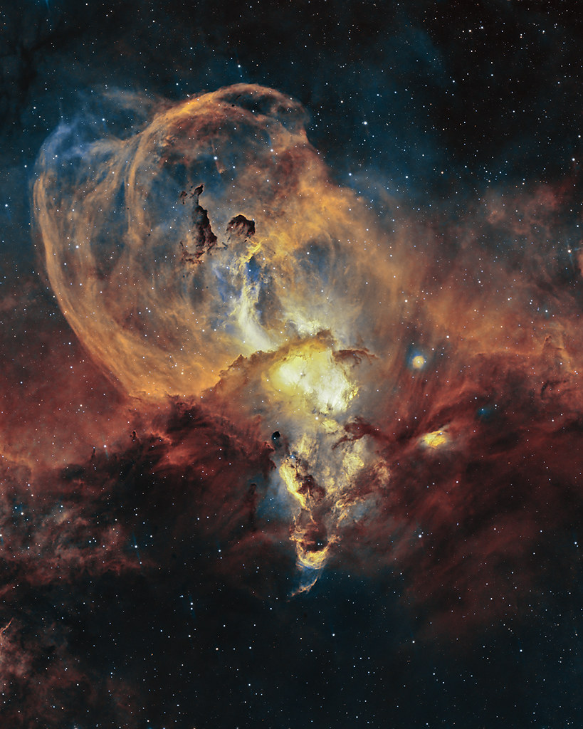 NGC3576_Solo estatua