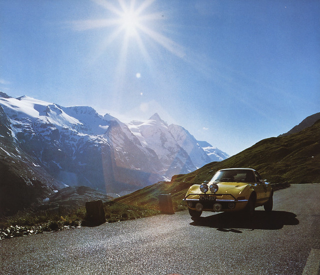 Opel GT challenges the mountains