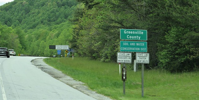 Greenville County-South Carolina State Line