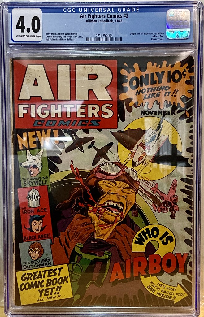 Air Fighters #2 CGC 4.0