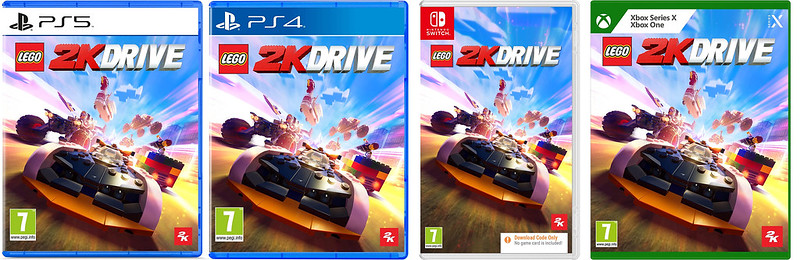LEGO 2K Drive Covers