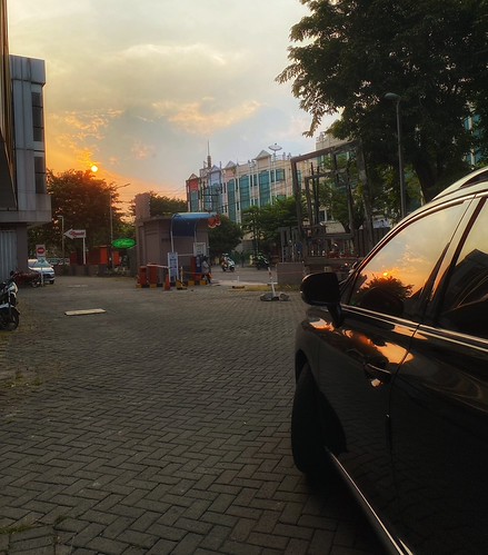 Double sunsets by The Elephant's Tales Photography, sunset cityscape surabaya urbanscape iphoneography iphone11pro