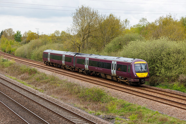 East Midlands Railway 170 502, North Stafford Junction, May 2023