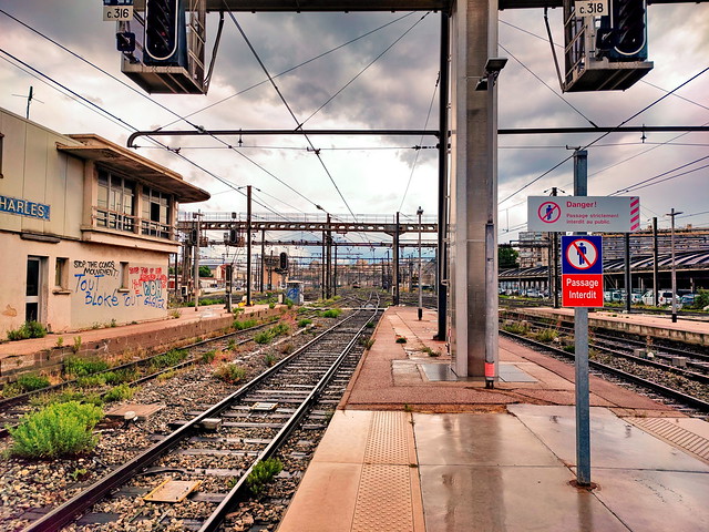 122 - Marseille - Mai 2023 - la Gare Saint-Charles sous la pluie