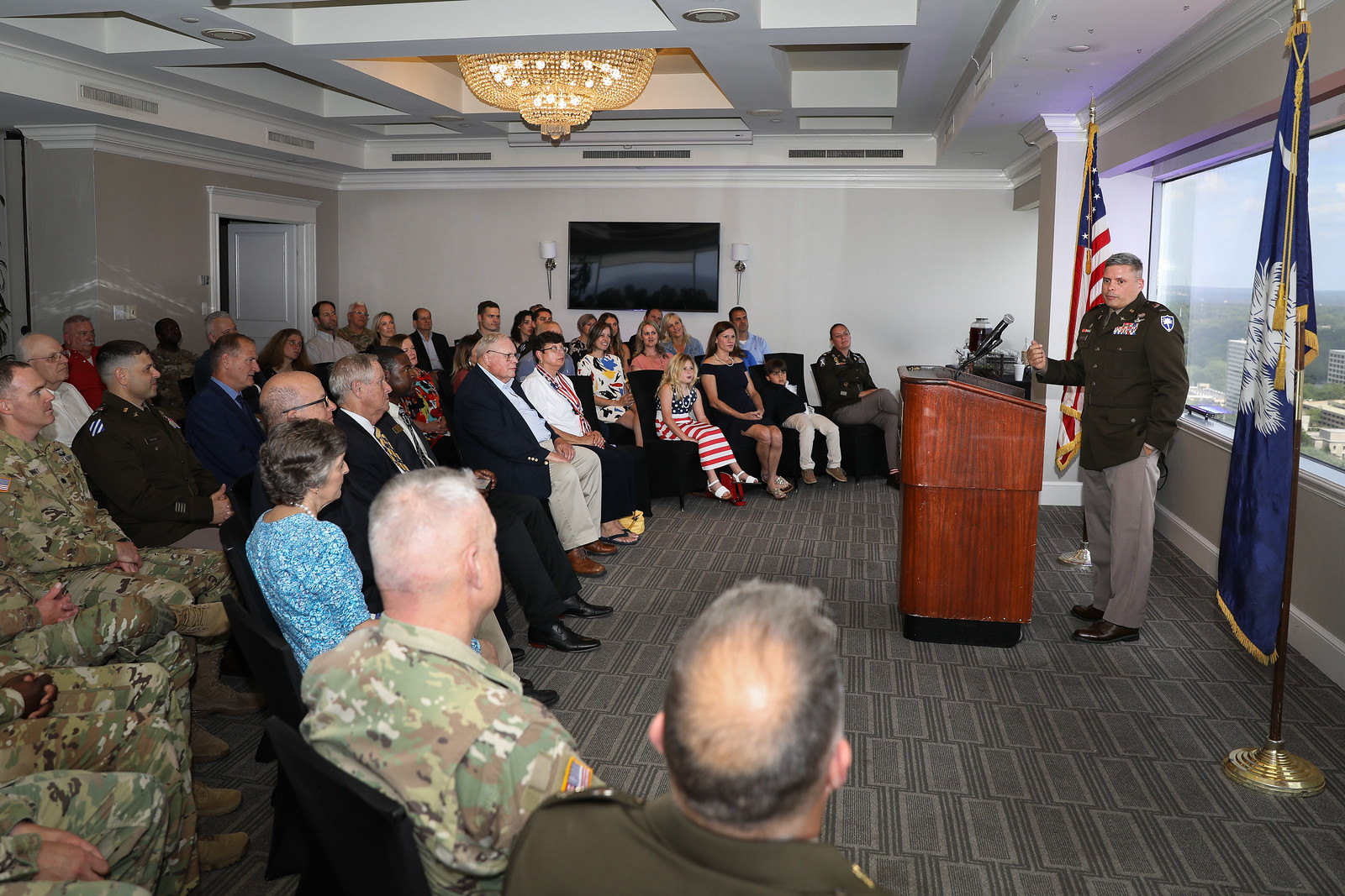 20230512 - Promotion Ceremony for Maj. Michelle Roberts and CW4 Michael ...