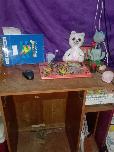 this is my new desk