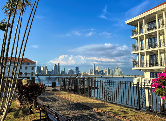 Bay view in Panama City, Panama