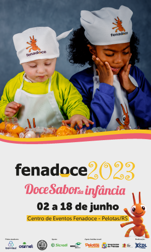 Fenadoce 2023 - Doce Sabor da Infância - 2 a 18 de junho - Pelotas/RS