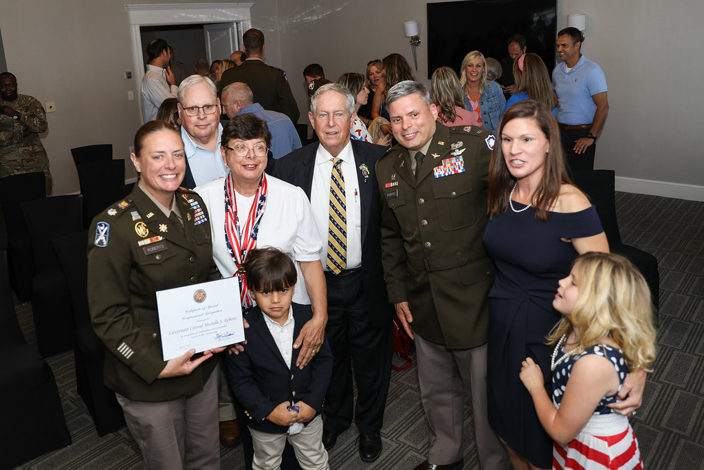 20230512 - Promotion Ceremony for Maj. Michelle Roberts and CW4 Michael ...