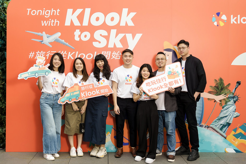 [即拍即印]Tonight with Klook to Sky-最專業的團隊完成每場完美活動攝影，拍的不只好更要快! #活動攝影