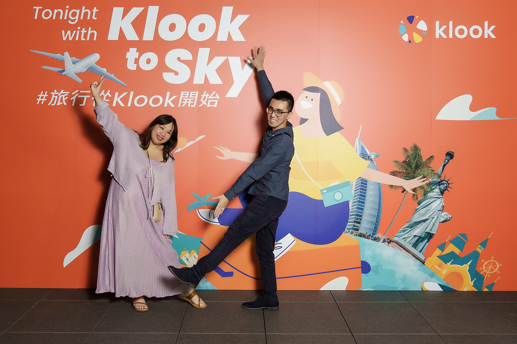 [即拍即印]Tonight with Klook to Sky-最專業的團隊完成每場完美活動攝影，拍的不只好更要快! #