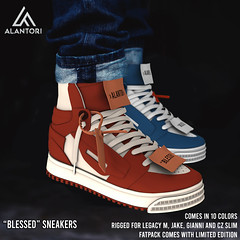 ALANTORI | "Blessed" Sneakers