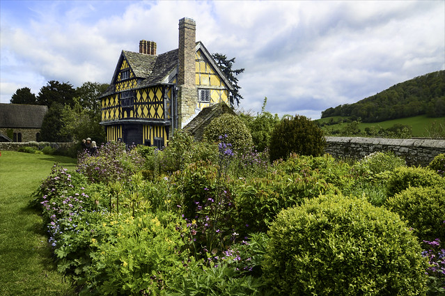 Grounds of Stokesay Castle