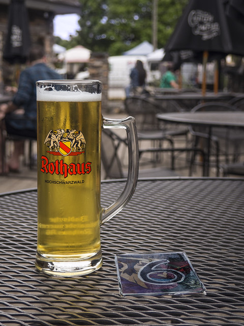 Rothaus Tannenzäpfle Pils, on draught