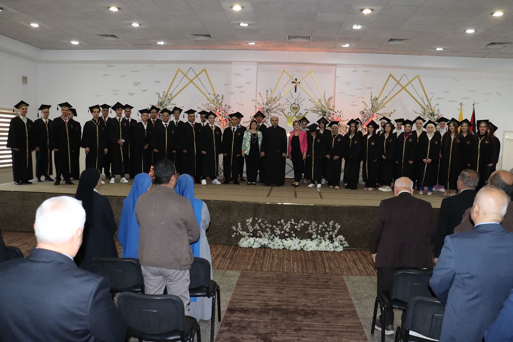 Gaza - Graduación en el colegio Sagrada Familia