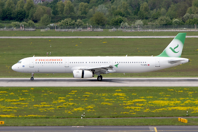 TC-GPA, Airbus A321-231, Freebird Airlines