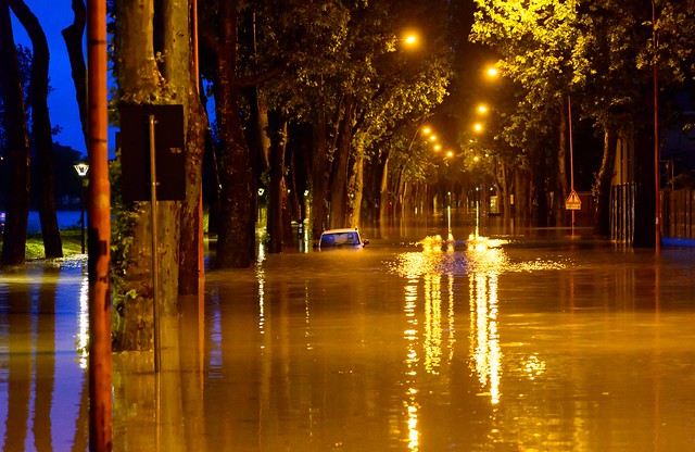 flood in Cesena