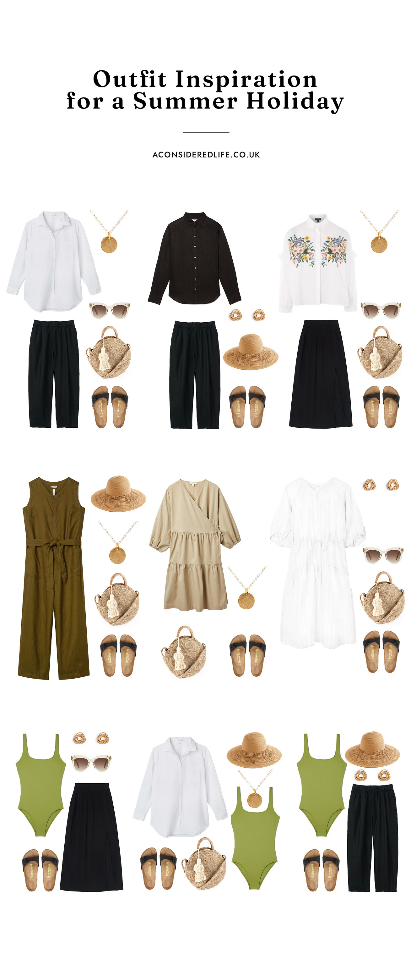 A Summer Travel Capsule Wardrobe — A Considered Life
