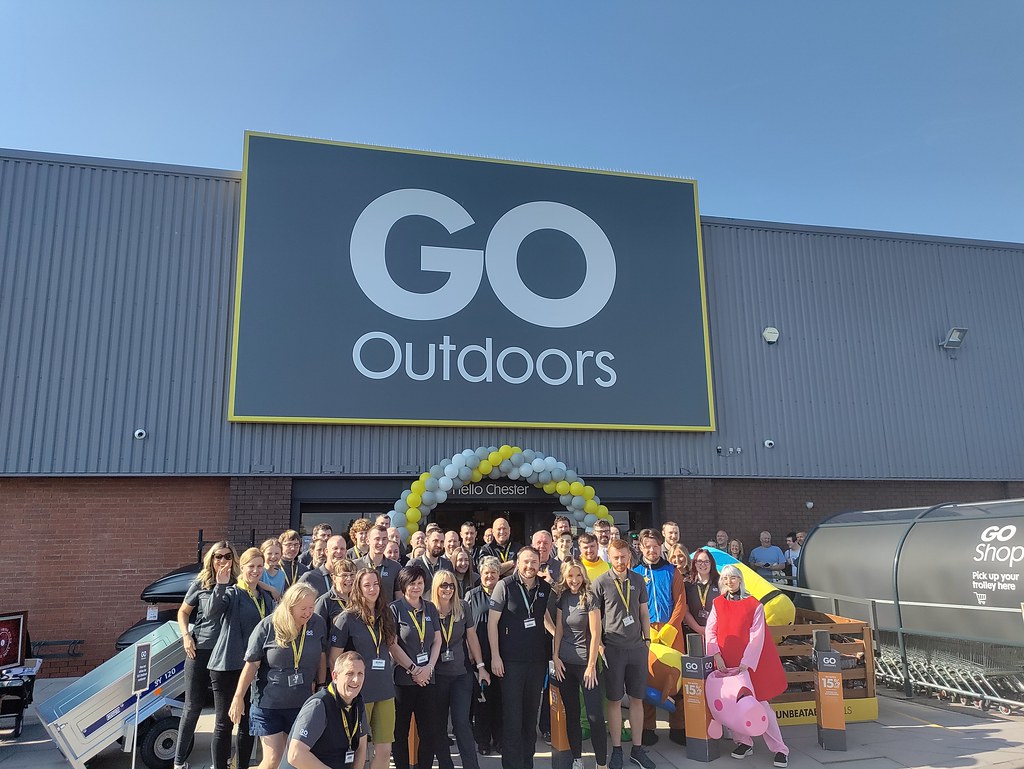 The team at Go-Outdoors, Chester