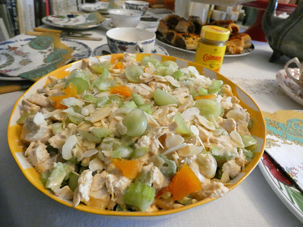 coronation chicken salad