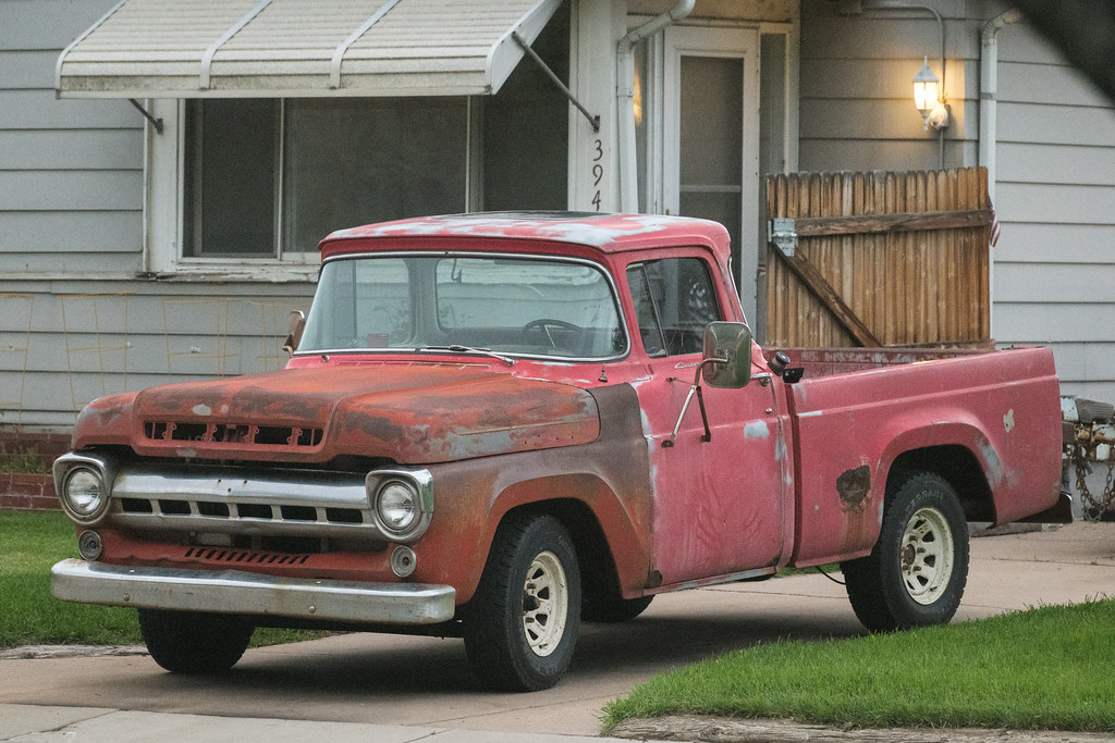 Old Red Truck