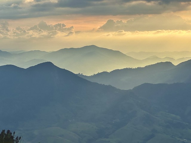 Mountains in the Minas Gerais state border, Brazil.