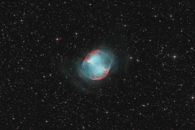 Dumbell Nebula (M27) HOO