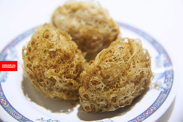港式海鲜蜂巢芋角 (HK Fried Taro Dumplings)