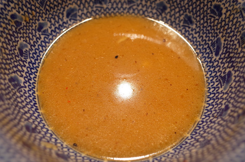 12Ricoh GRⅡ豊洲四丁目つじ田濃厚特製つけ麺のスープ