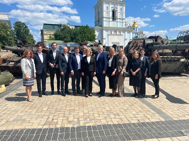 Ekonomikas ministre I.Indriksone ar delegāciju darba vizītē Ukrainā 22.05.2023-24.05.2023