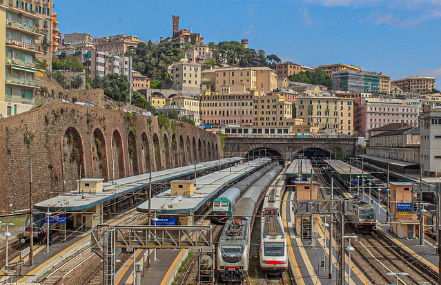 Genova Piazza Principe station in Italy