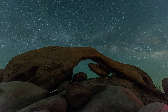 Arch Rock with Milky Way