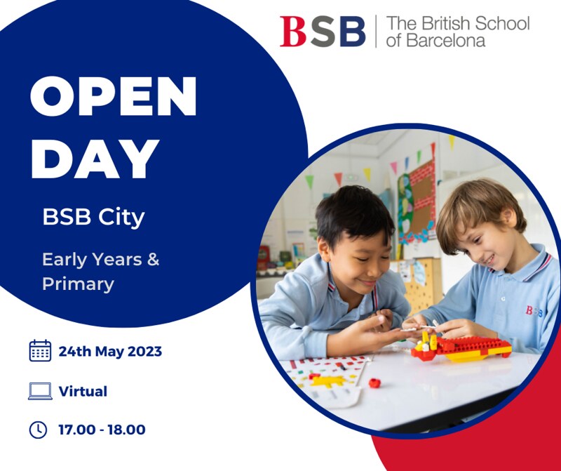 BSB City – Virtual Open Day for Early Years & Primary.