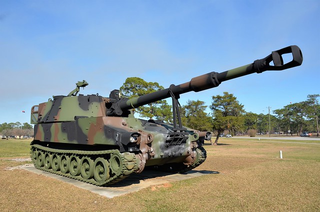 M109A6 Paladin Self-propelled Howitzer (155mm), U. S. Army, Fort Stewart, Georgia