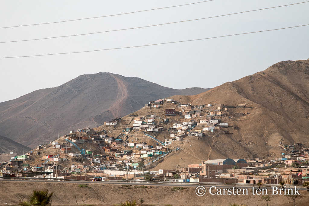 Pueblo joven / new town / shanty town outside Lima [bc2290e]