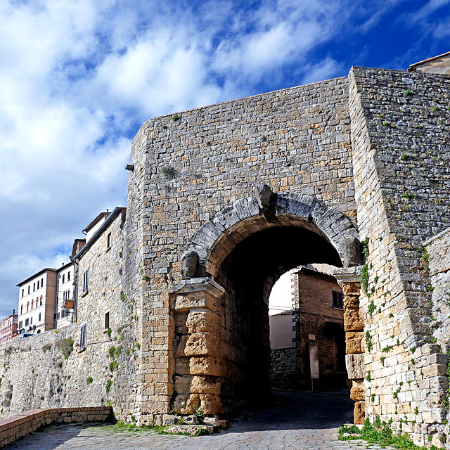 Porta Etrusca all'Arco, Volterra, Toscana