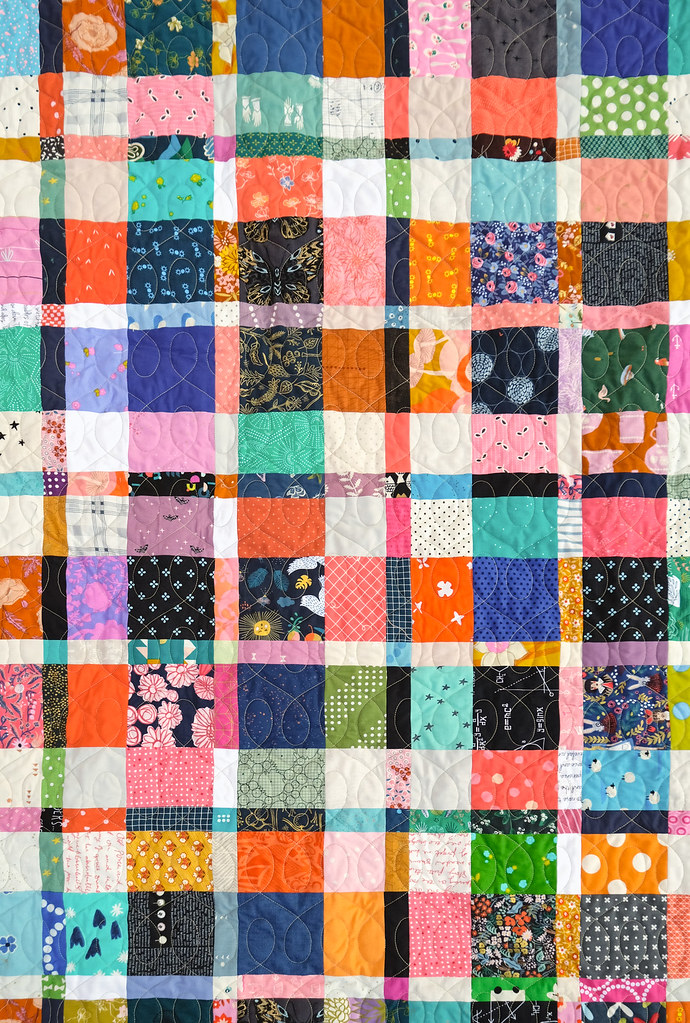 The Mini Plaid-ish Quilt - Kitchen Table Quilting