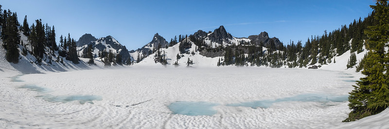 South panorama from Gem Lake