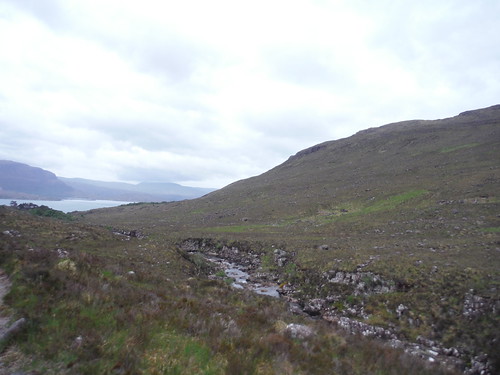 Backview towards Upper Loch Torridon Day 3 Walk 17/05/23: Beinn Alligin