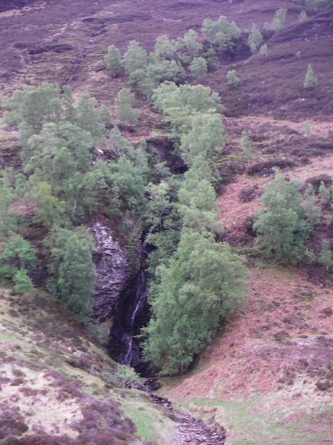 Waterfall on tributary of the Abhainn Bruachaig Day 4 Walk 18/05/23: Heights of Kinlochewe