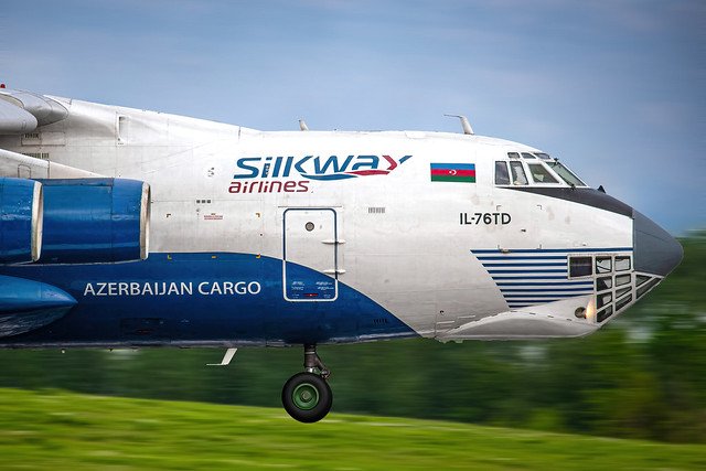 4K-AZ40, Ilyushin IL-76TD, Silk Way Airlines, EYVI