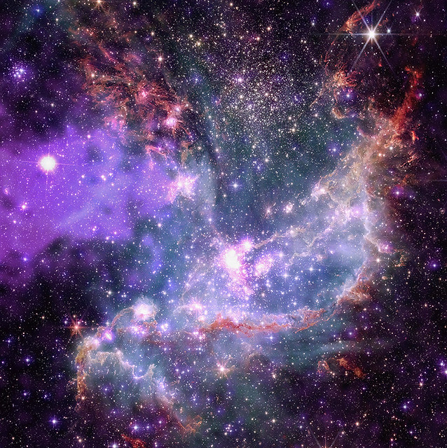 NASA's Chandra, Webb Combine for Arresting Views (NGC 346)