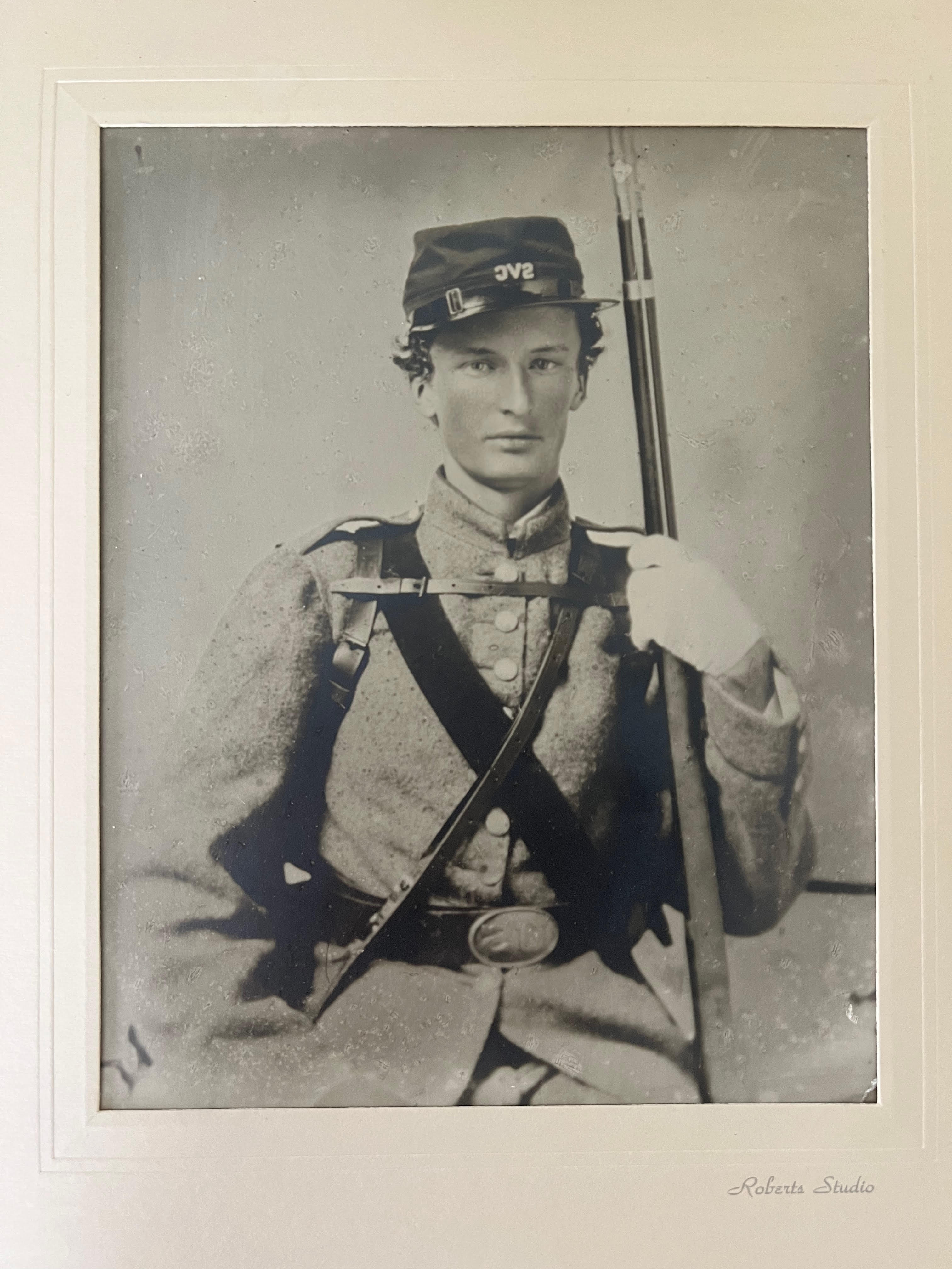 Sergeant Richard Millen of the 18th GA Battalion known as the "Savannah Volunteer Guards"