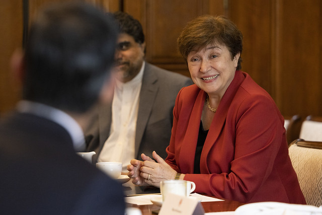 Prime Minister Rishi Sunak meets IMF's Kristalina Georgieva